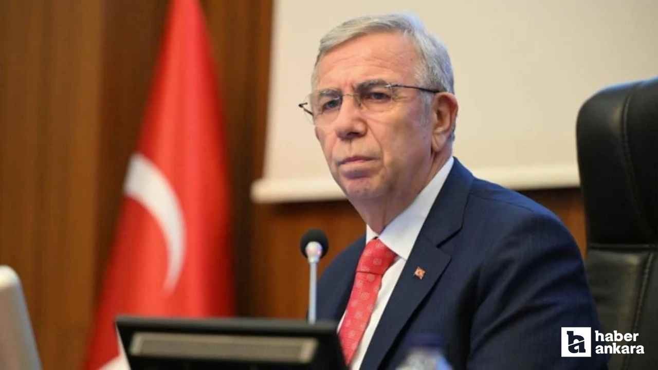Mansur Yavaş: Demokrasi ve hukuk ilkeleriyle bağdaştırılması güç bir karar