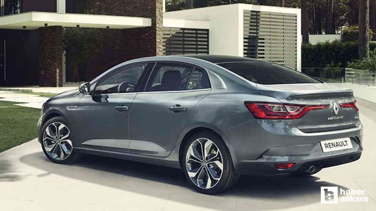 Renault Megane Sedan için 130 Bin TL'ye kadar zam uygulandı