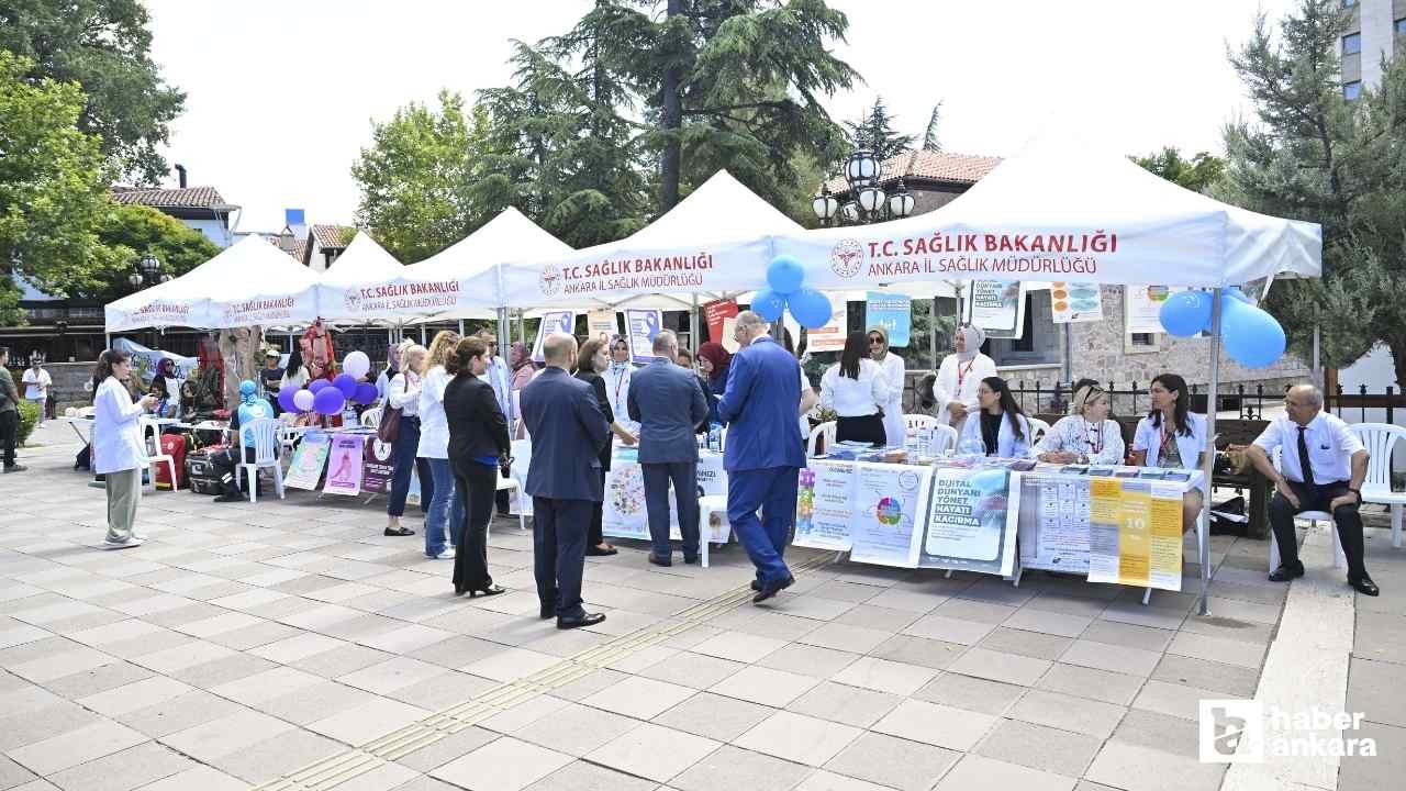 Ankara'da Halk Sağlığı Haftası etkinlikleri Altındağ'da başladı