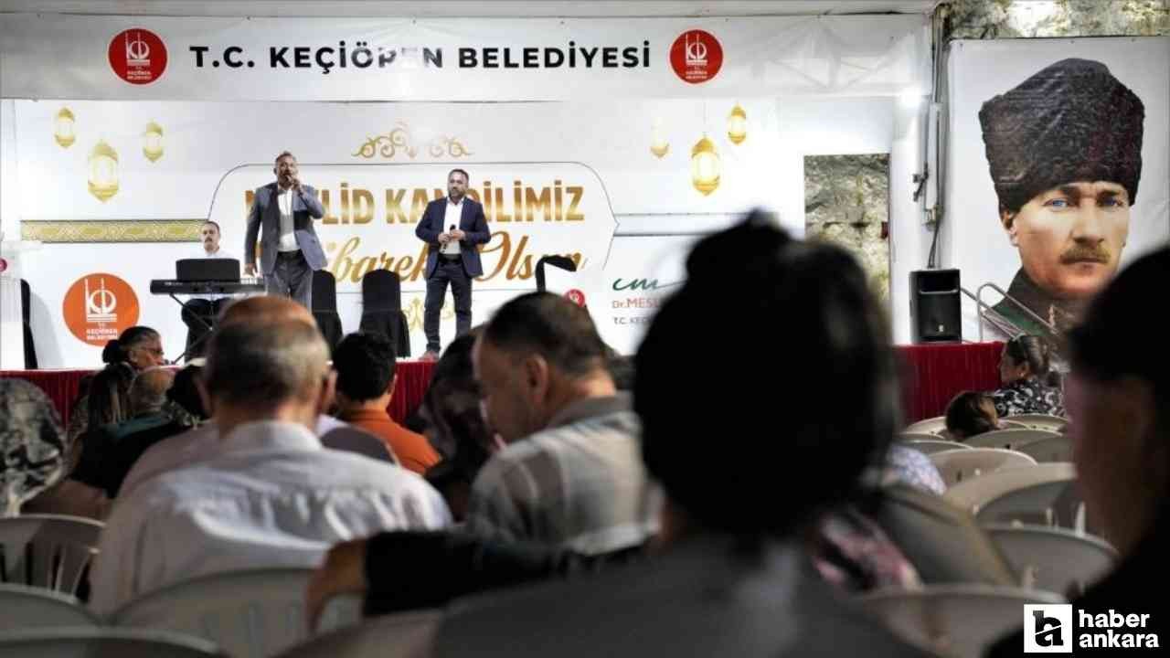 Keçiören Belediyesi Mevlit Kandili'ne özel program düzenledi