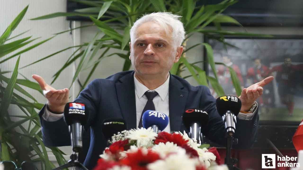 Gençlerbirliği’nde Ali Ekber Düzgün istifasını verdi