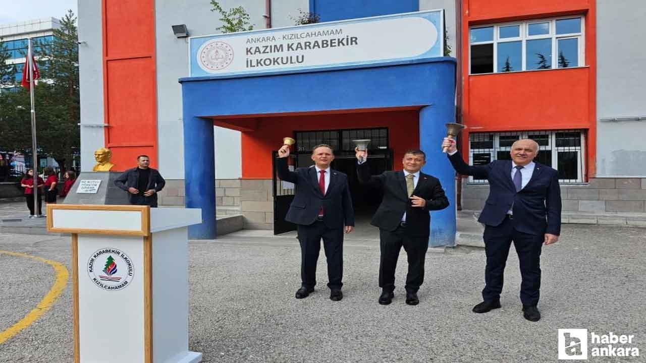 Kızılcahamam'da 2025-2026 eğitim-öğretim yılı başladı