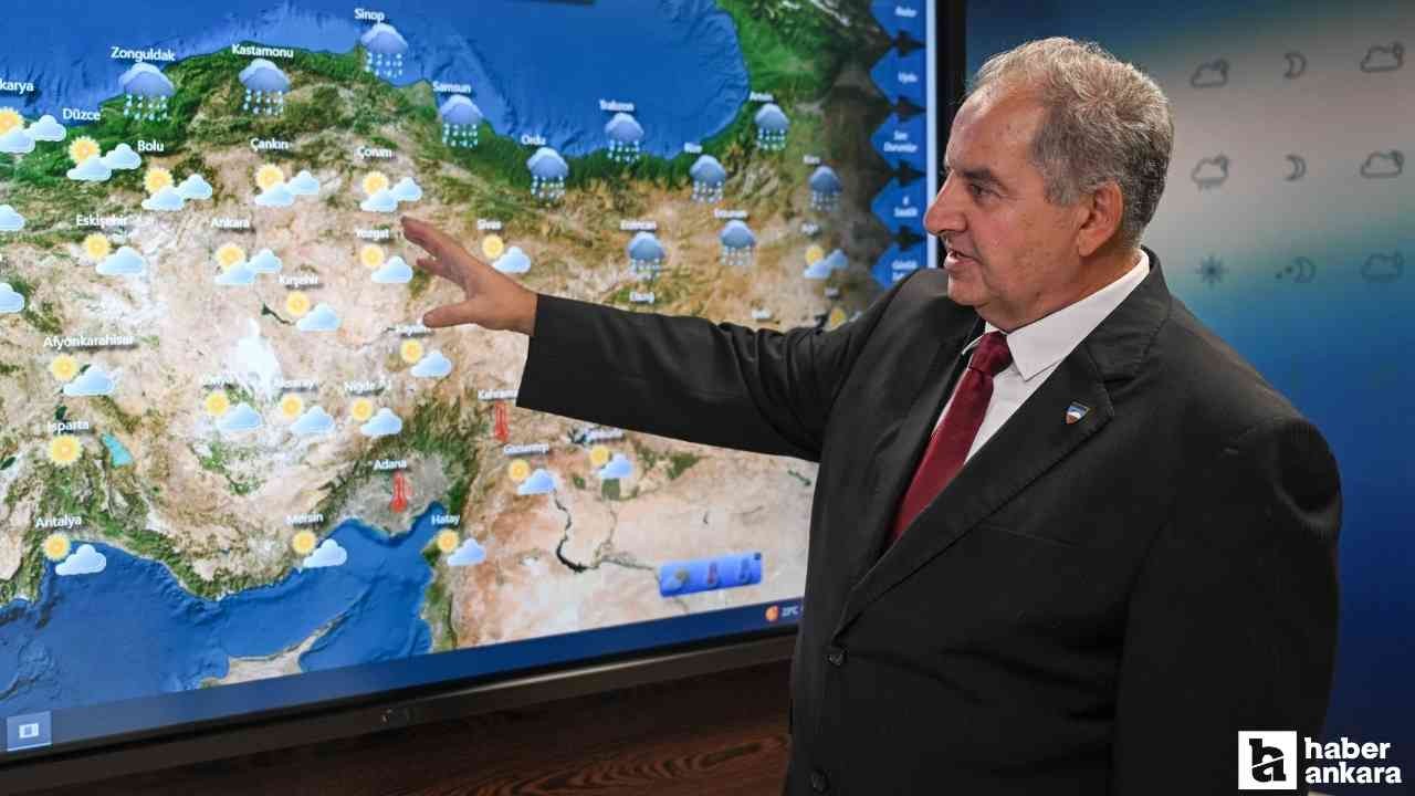 Ankara'da bu hafta sıcaklıklar mevsim normalleri seviyesinde olacak
