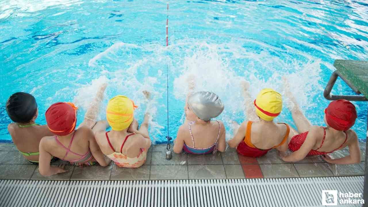 Sincan Belediyesi yüzme kurs kayıtlarının başladığını açıkladı