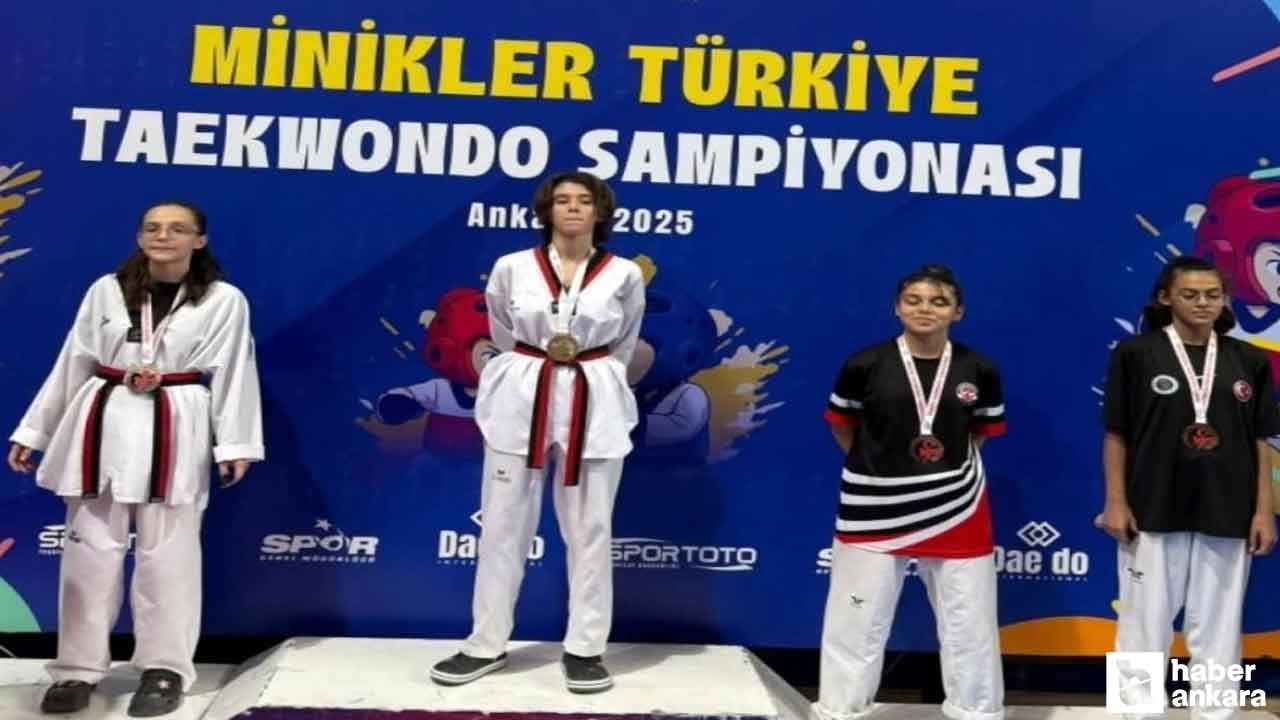 Türkiye Minikler Taekwondo Şampiyonası Ankara'da düzenlendi