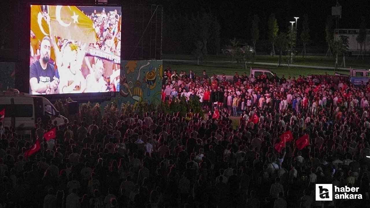 ABB etkinliğinde Ankara'da milli maç coşkusu dev ekranda yaşanacak!