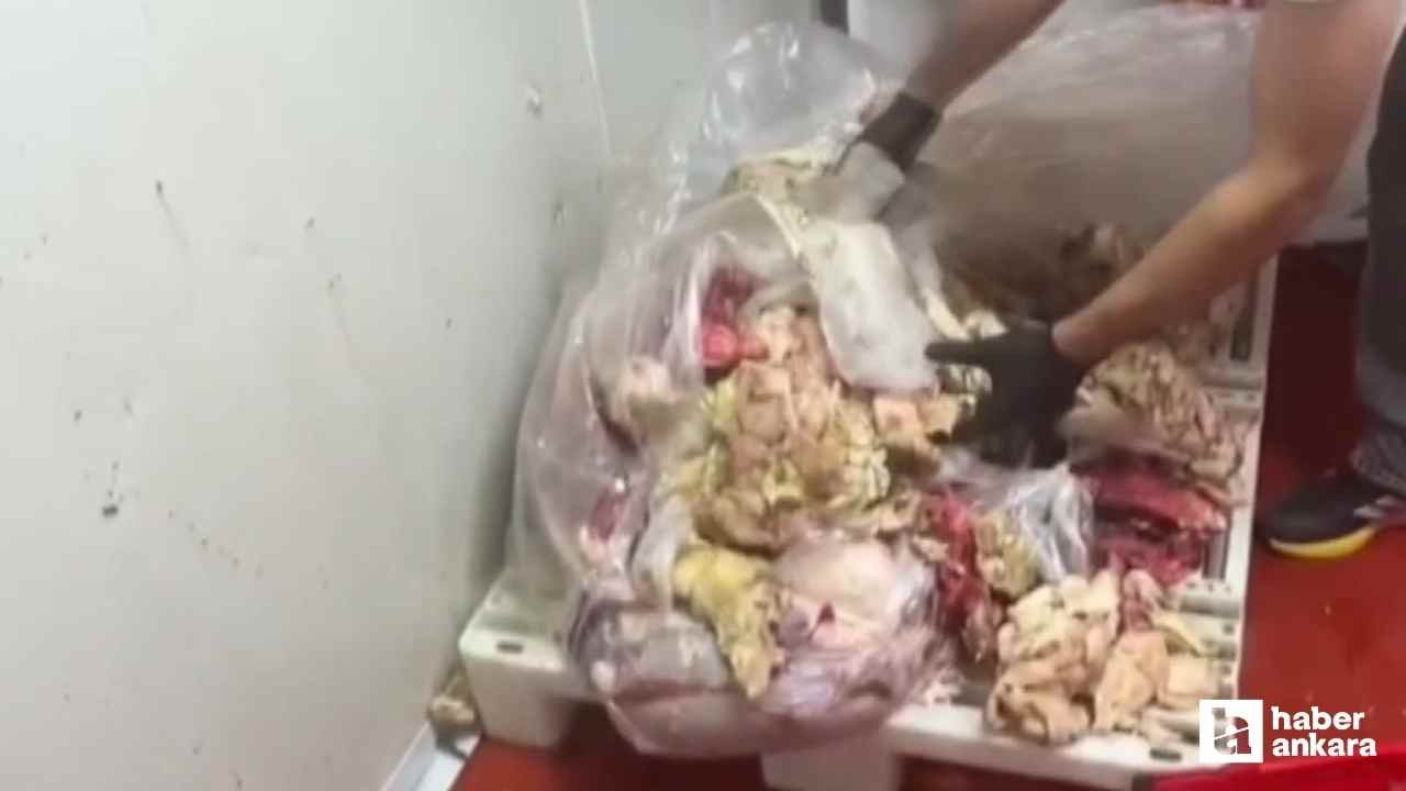 Akyurt'ta 3 köfte üreticisi işletmenin faaliyetleri durduruldu