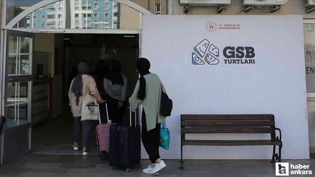 Bakan Bak: 'GSB yurt başvuru sonuçları açıklandı'