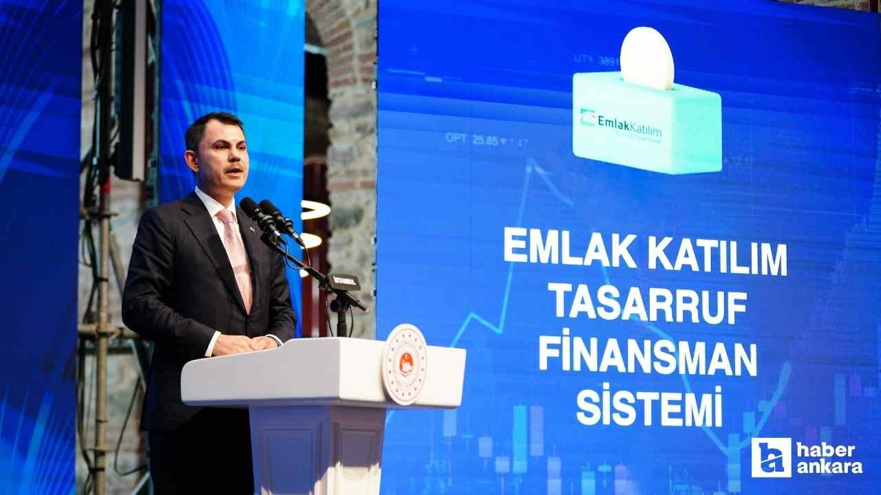Bakan Murat Kurum 81 ilde ev sahibi yapacak yeni sistemi tanıttı