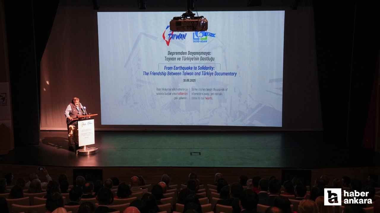 Tayvan ve Türkiye'nin Dostluğu belgeseli Ankara'da izleyiciyle buluştu