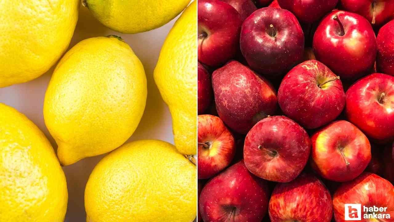 Elma, limon ve tatlı limonun ihracının kayda bağlandığı açıklandı
