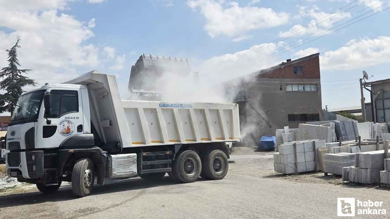 Kahramankazan mahallelerinde yoğun mesai sürüyor!