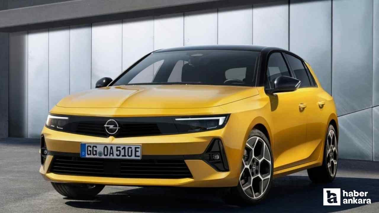 Opel Astra için ayın sürprizi 138 Bin TL indirim oldu