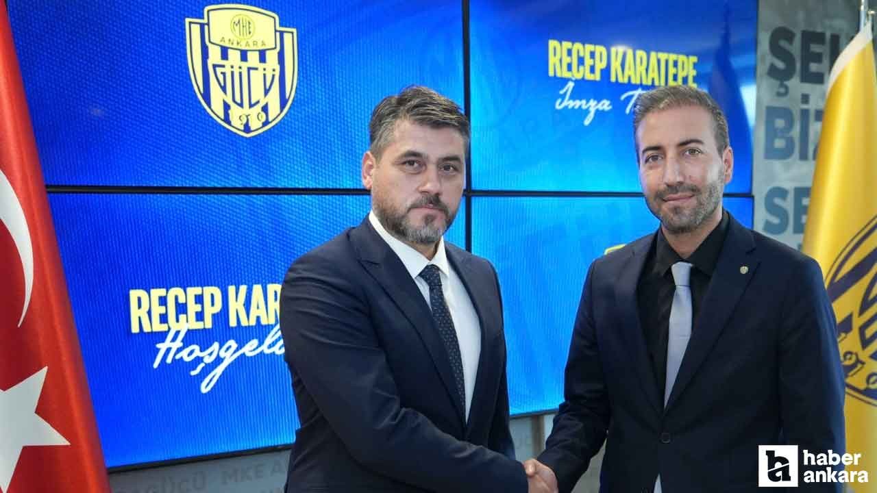 Recep Karatepe: Ankaragücü için her türlü mücadeleyi vereceğiz
