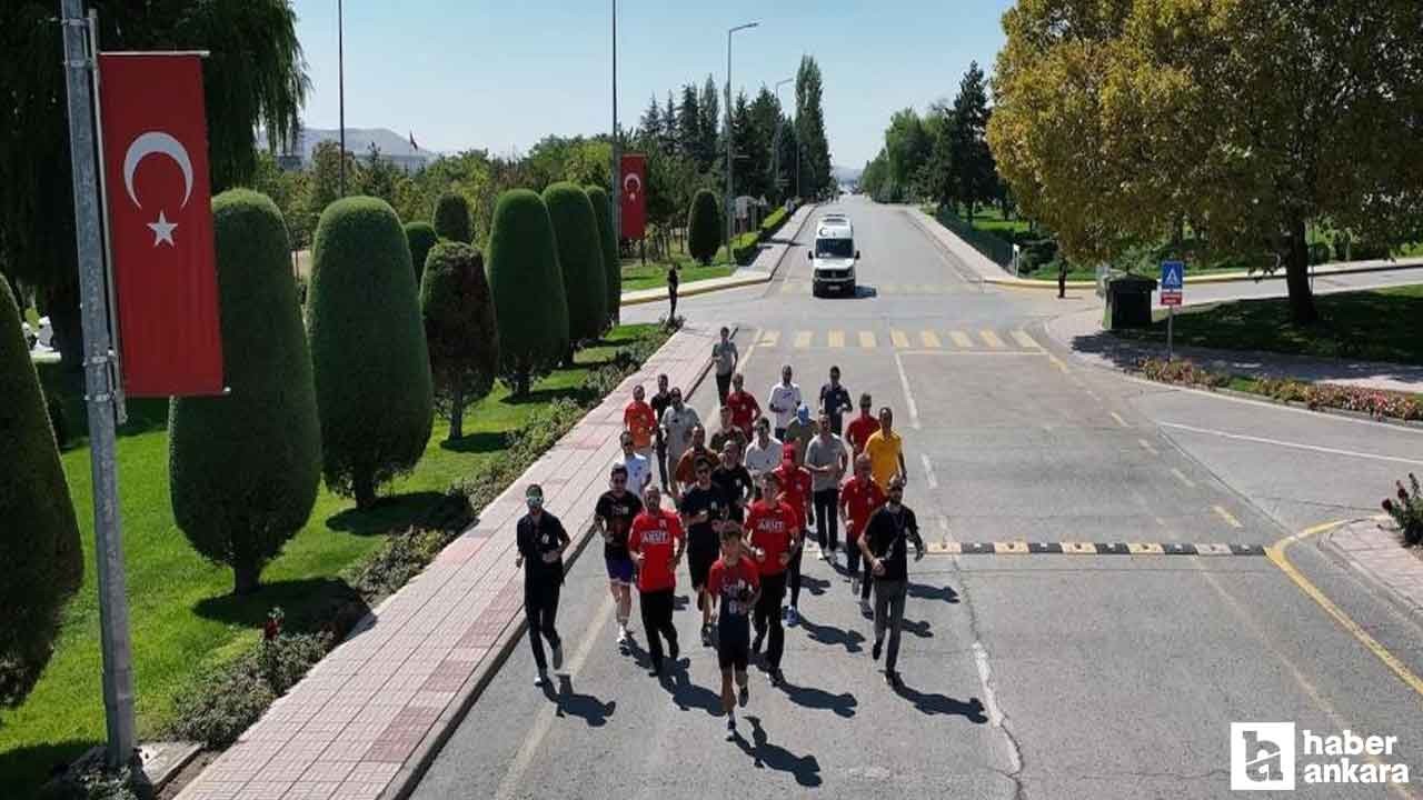 Şehit TUSAŞ mühendisi için Eskişehir'de Anma Koşusu düzenlendi!