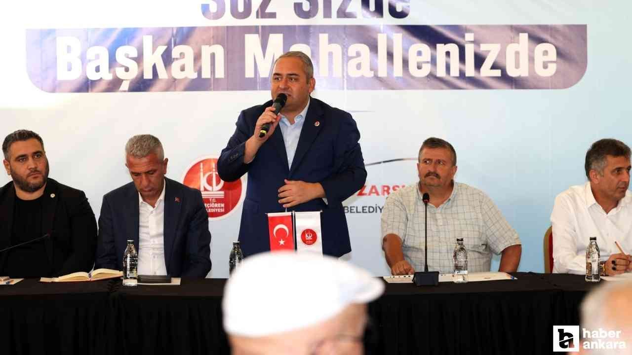 Başkan Özarslan mahalle buluşmalarına 19 Mayıs Mahallesi'nde devam etti