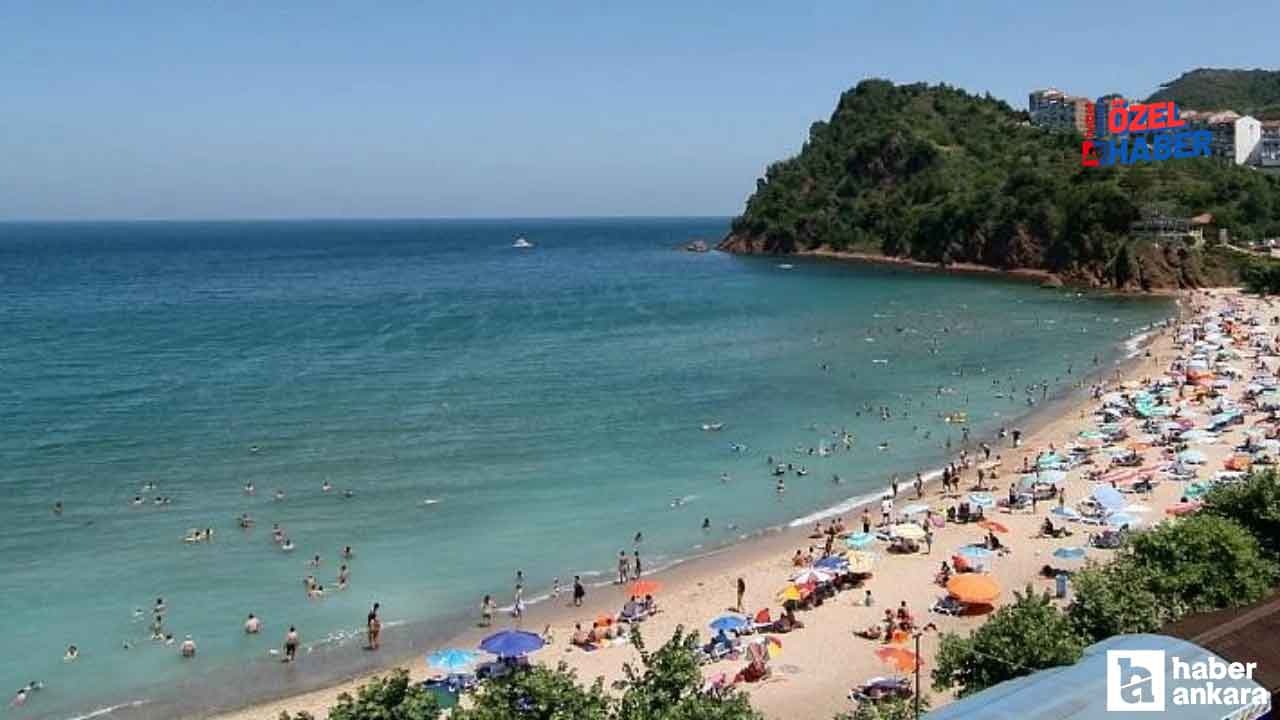 Yaz bitmeden hemen gidin! Ankara'ya en yakın denize girilecek plaj burada