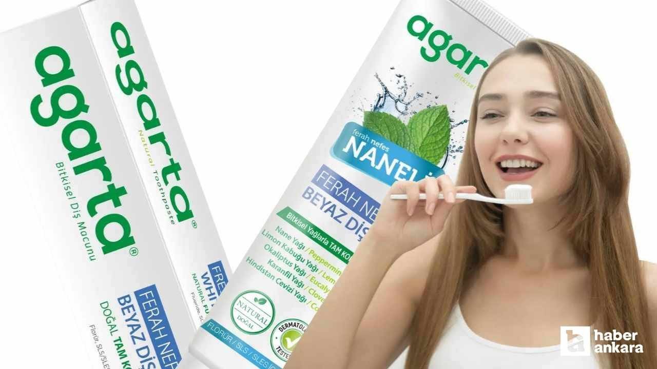 Agarta Kozmetik’ten yüzde 98’e varan beyazlık sağlayan doğal diş macunu