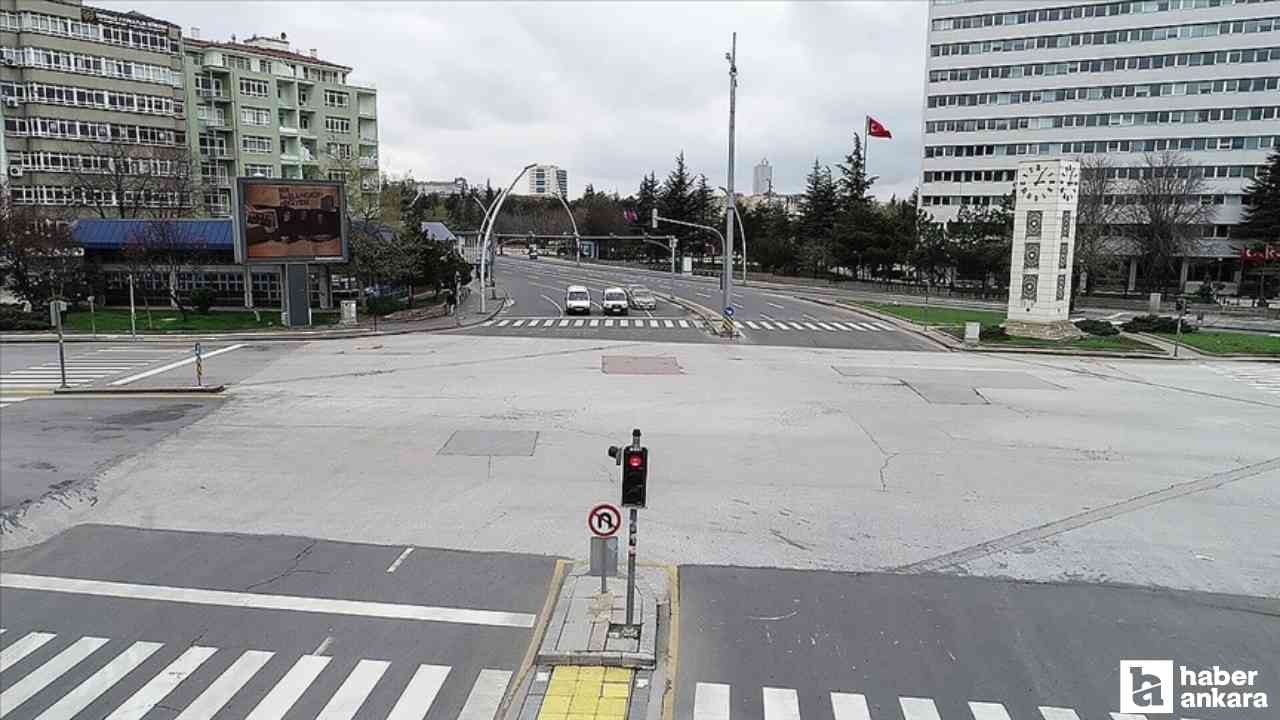 Ankara'da 14 Eylül Pazar günü trafiğe kapatılacak yollar açıklandı!