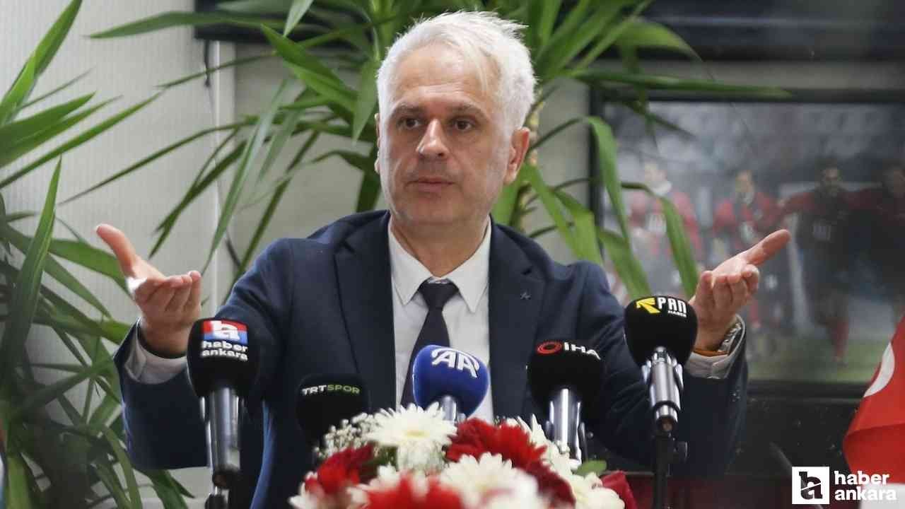 Gençlerbirliği'nde Sportif Direktör Ali Ekber Düzgün'ün istifası kabul edildi