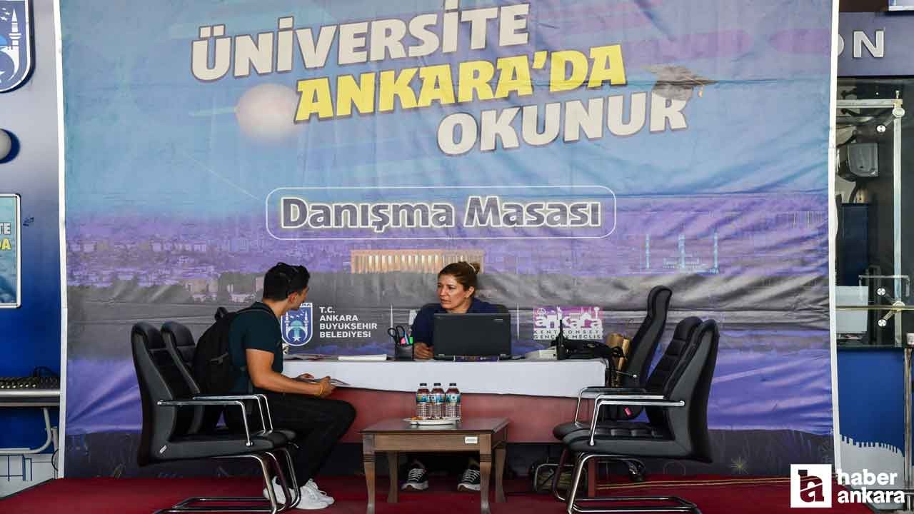 Ankara'ya gelen üniversite öğrencileri için AŞTİ'ye özel stand