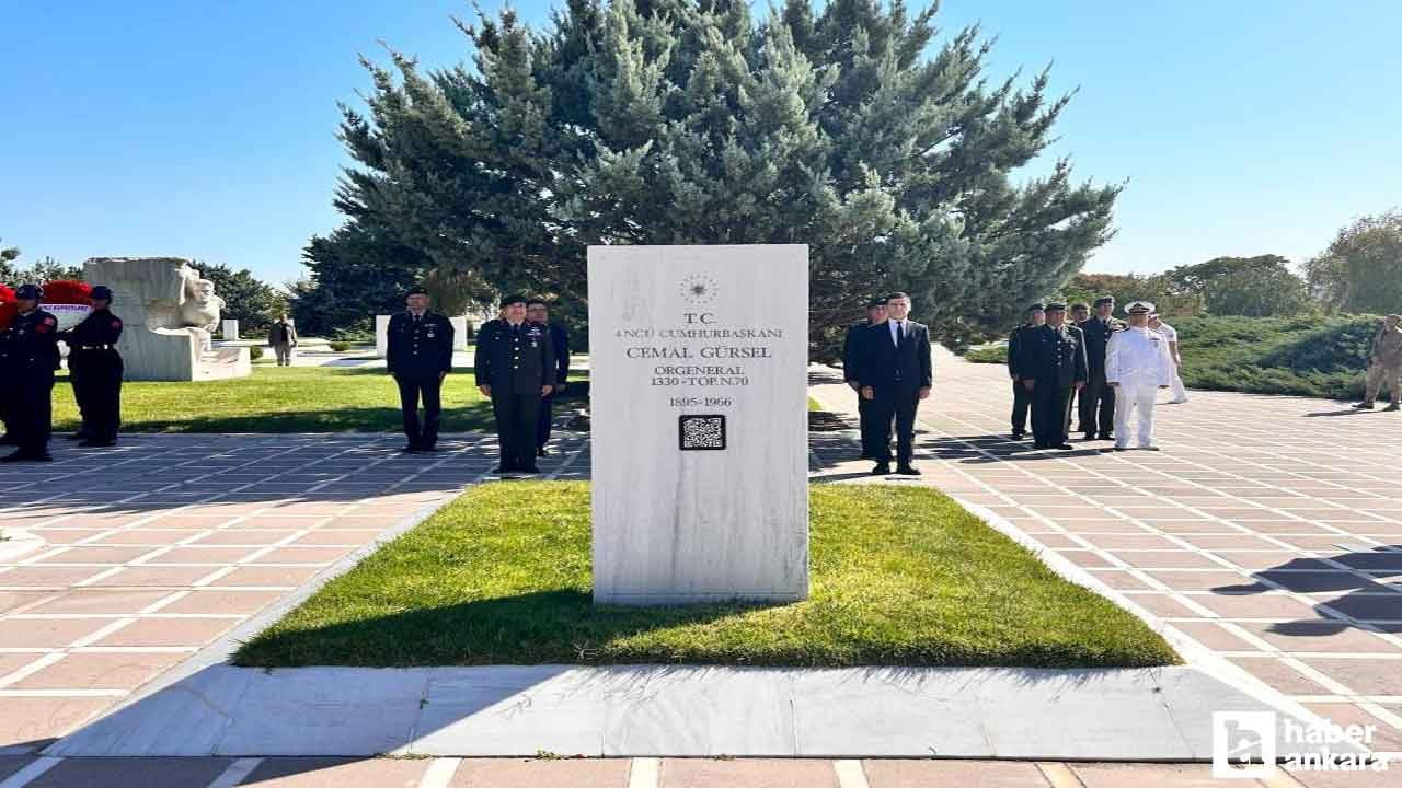 Cemal Gürsel, Başkent Ankara'da kabri başında anıldı