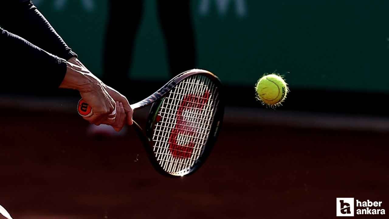 Cumhurbaşkanlığı Kupası Tenis Turnuvası Ankara'da düzenlenecek