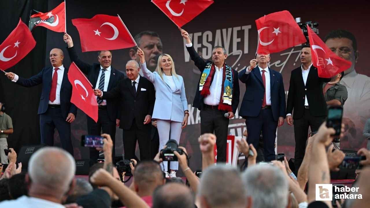 Özgür Özel Tandoğan'da konuştu: Türkiye'nin demokratları kazanacak