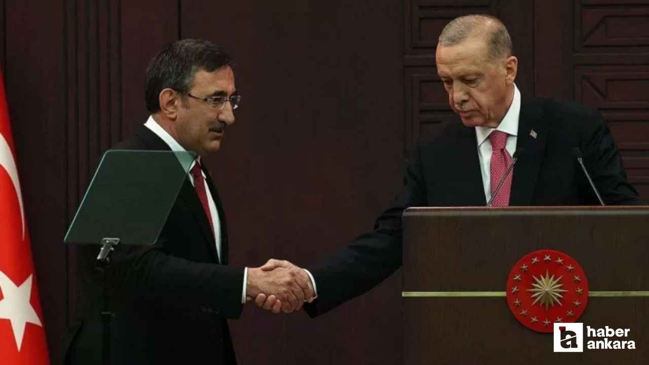 Cumhurbaşkanı Erdoğan'a Cevdet Yılmaz vekalet edecek