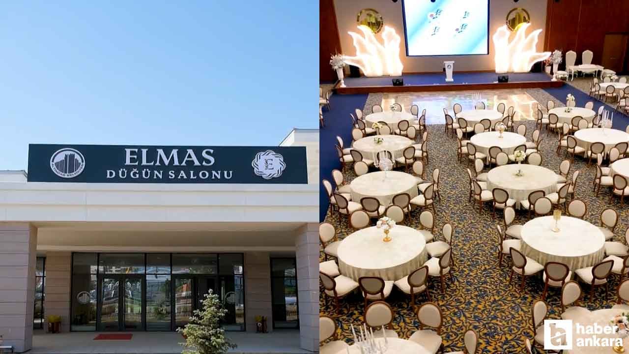 Başkent Millet Bahçesi'nde Elmas Düğün Salonu hizmete açıldı