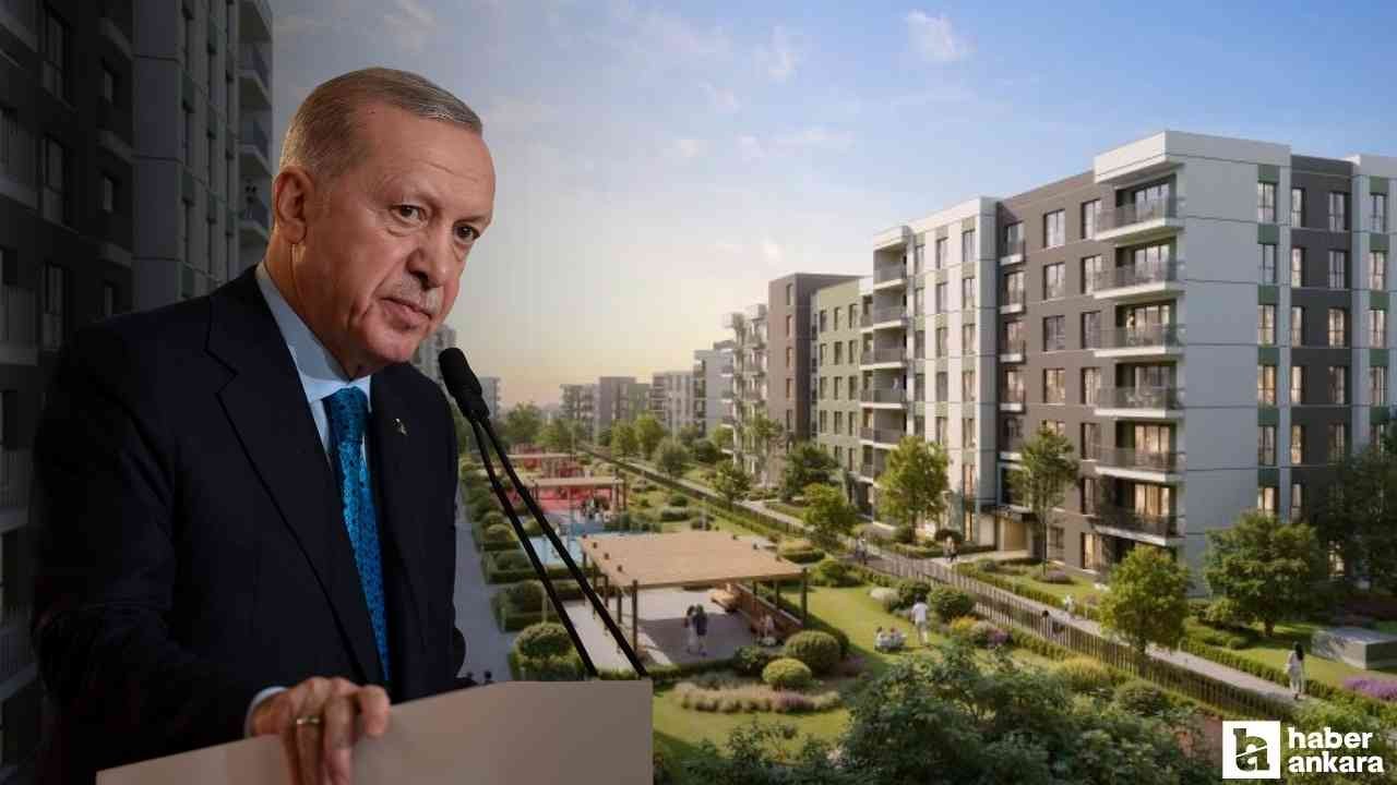 Cumhurbaşkanı Erdoğan'dan yeni sosyal konut projesi açıklaması!