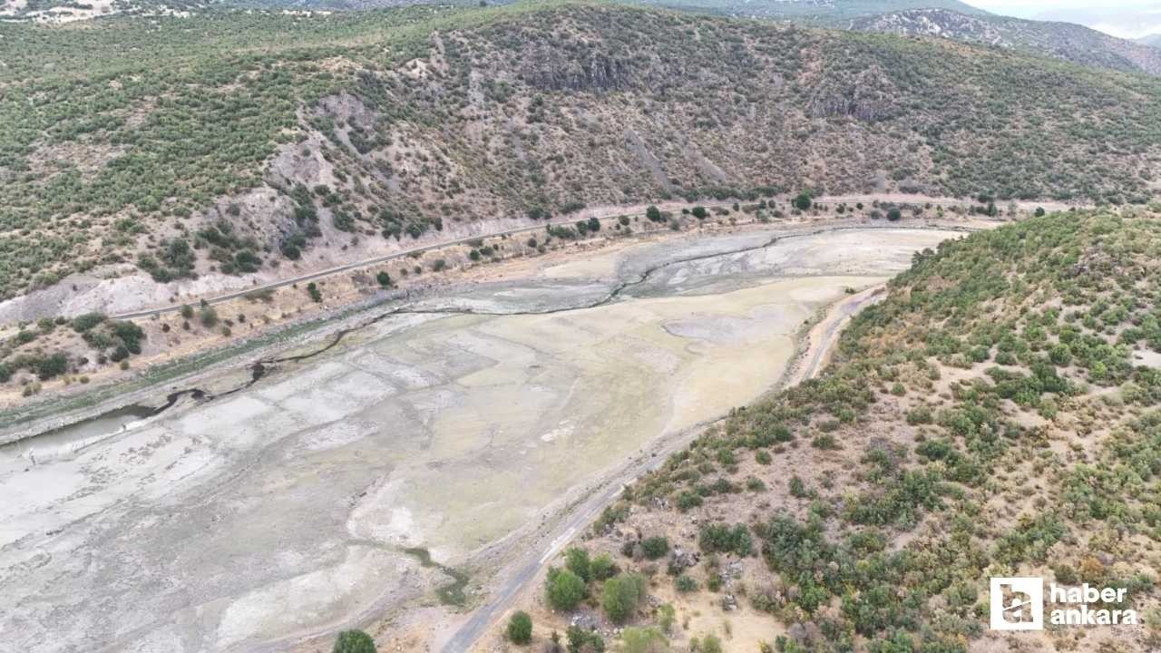 Kızılcahamam'da Doğanözü Barajı'nın son durumu alarm veriyor