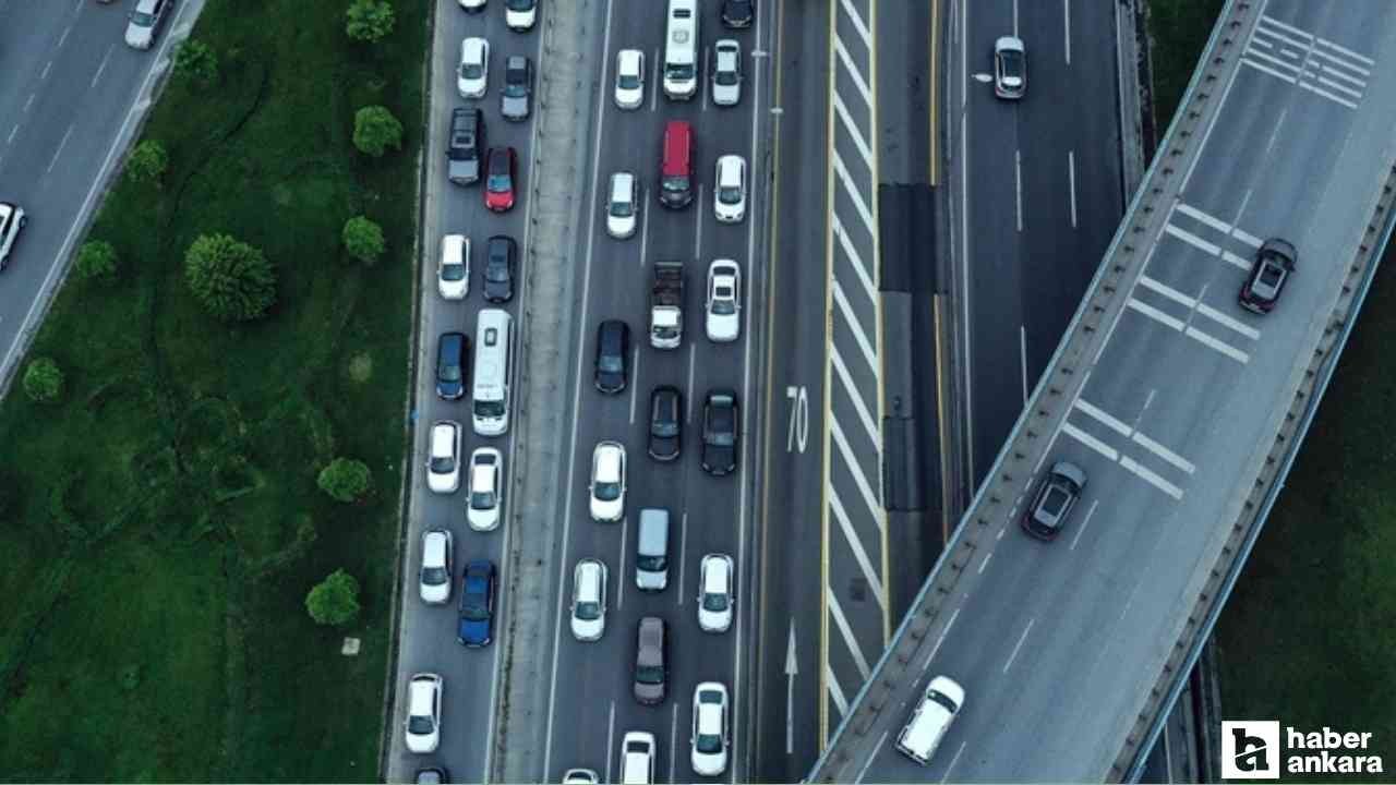 Trafiğe kayıtlı taşıt sayısı 32 milyonu aştı!