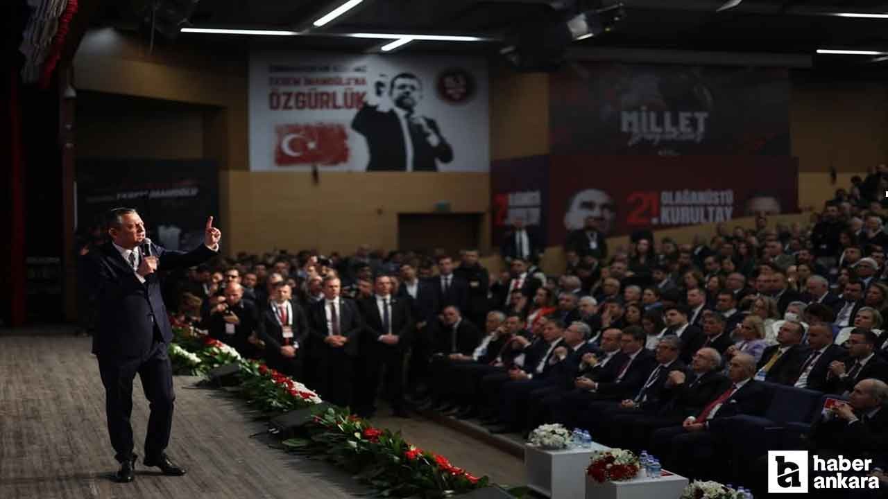 Ankara İl Seçim Kurulu, CHP kurultayının iptali talebini reddetti