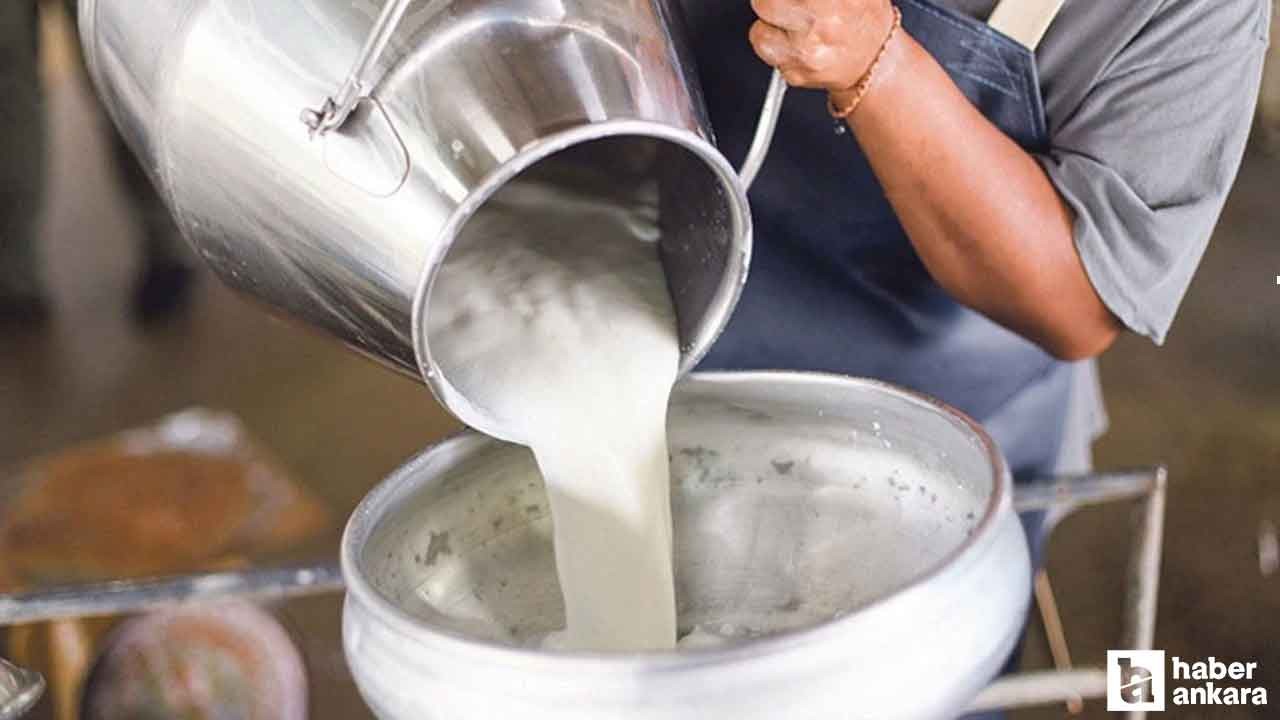 Çiğ süt tavsiye satış fiyatına 1.25 TL zam geldi!