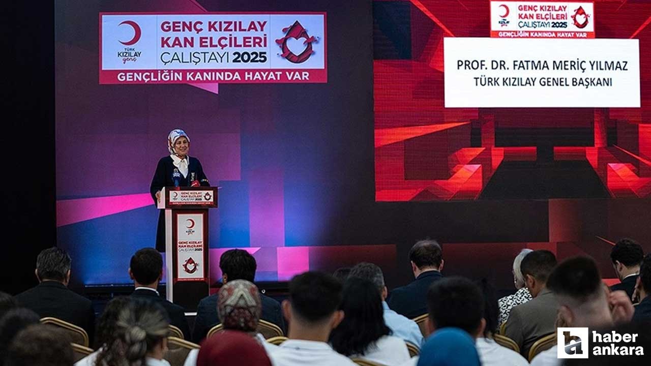 Türk Kızılay'dan 'Genç Kızılay Kan Elçileri' programı
