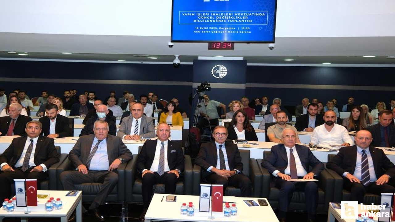 ASO Başkanı Ardıç'tan kamu ihaleleri ve fiyat farkı açıklaması!