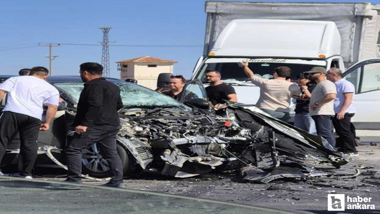 Eskişehir-Ankara yolunda kaza: 1'i ağır 5 yaralı