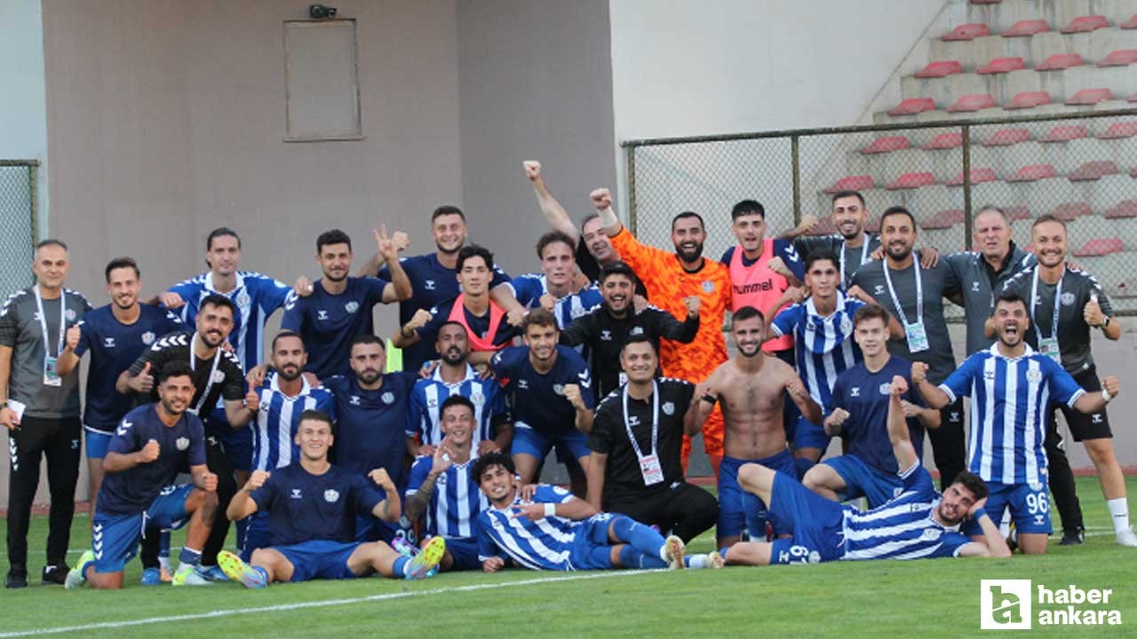 Sincan Belediyesi Ankaraspor evinde 3 puanı 3 golle aldı