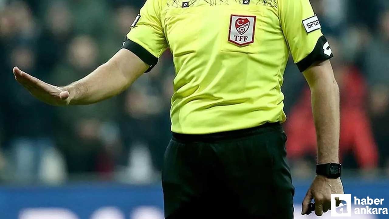 Erzurumspor FK-Keçiörengücü maçını Mehmet Ali Özer yönetecek