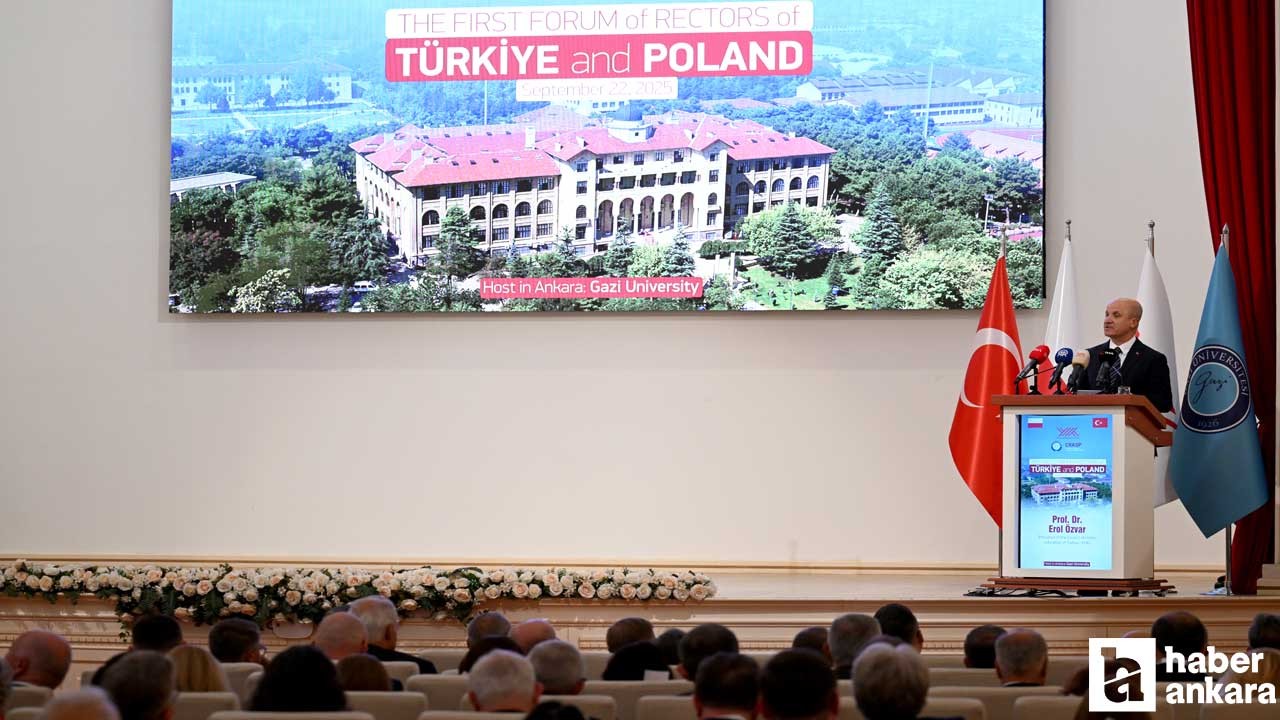 Türkiye-Polonya Rektörler Forumu, Gazi Üniversitesi'nde düzenlendi