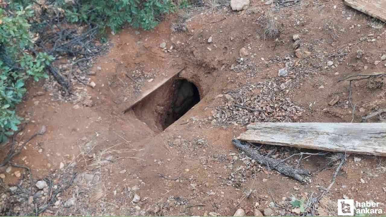 Yozgat'ta izinsiz kazı yapan 4 şahıs kaçmaya çalışırken yakalandı