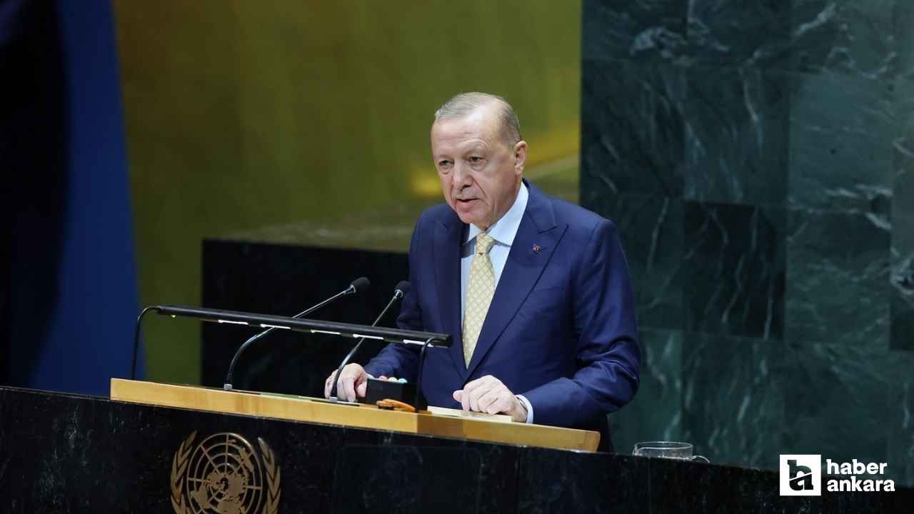 Cumhurbaşkanı Erdoğan'ın BM'de sözünün kesildiği iddiasına yanıt