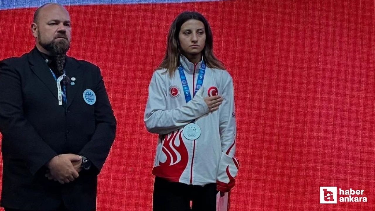 Gençlerbirliği sporcusu Avrupa ikincisi oldu