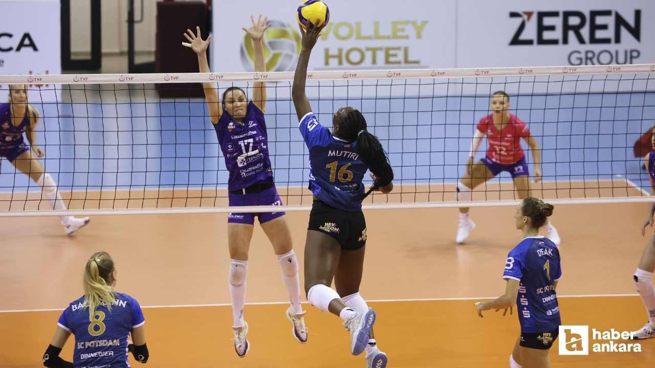 Ankara'da Ahmet Göksu Özel Voleybol Turnuvası başladı