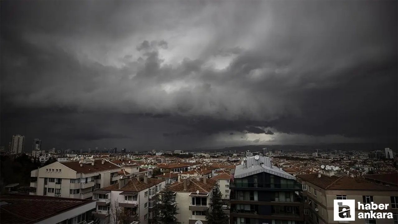 Ankara'da havalar soğuyacak, sıcaklık 12 derece düşecek!