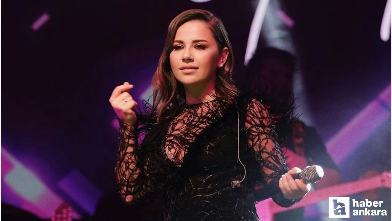 Ankara'da konser veren Merve Özbey: 'Ankara çok başka'