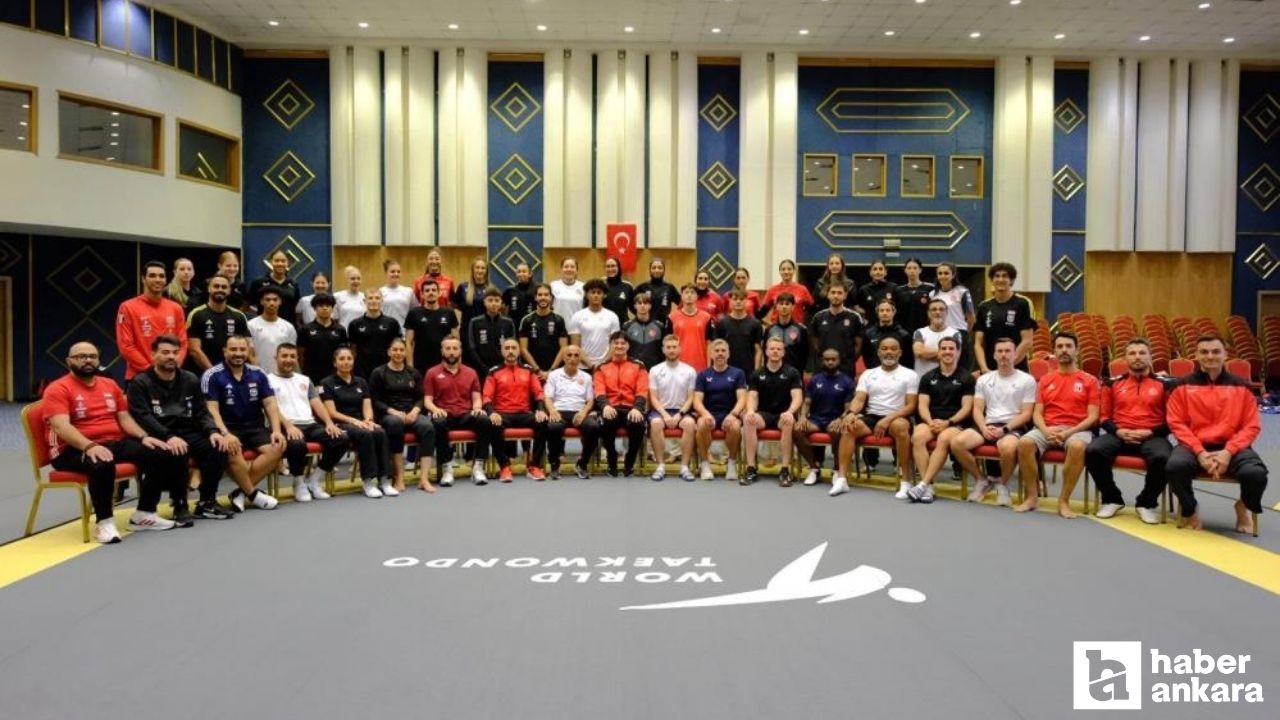 Taekwondo Milli Takımı, şampiyona öncesi Ankara'da kampa girdi