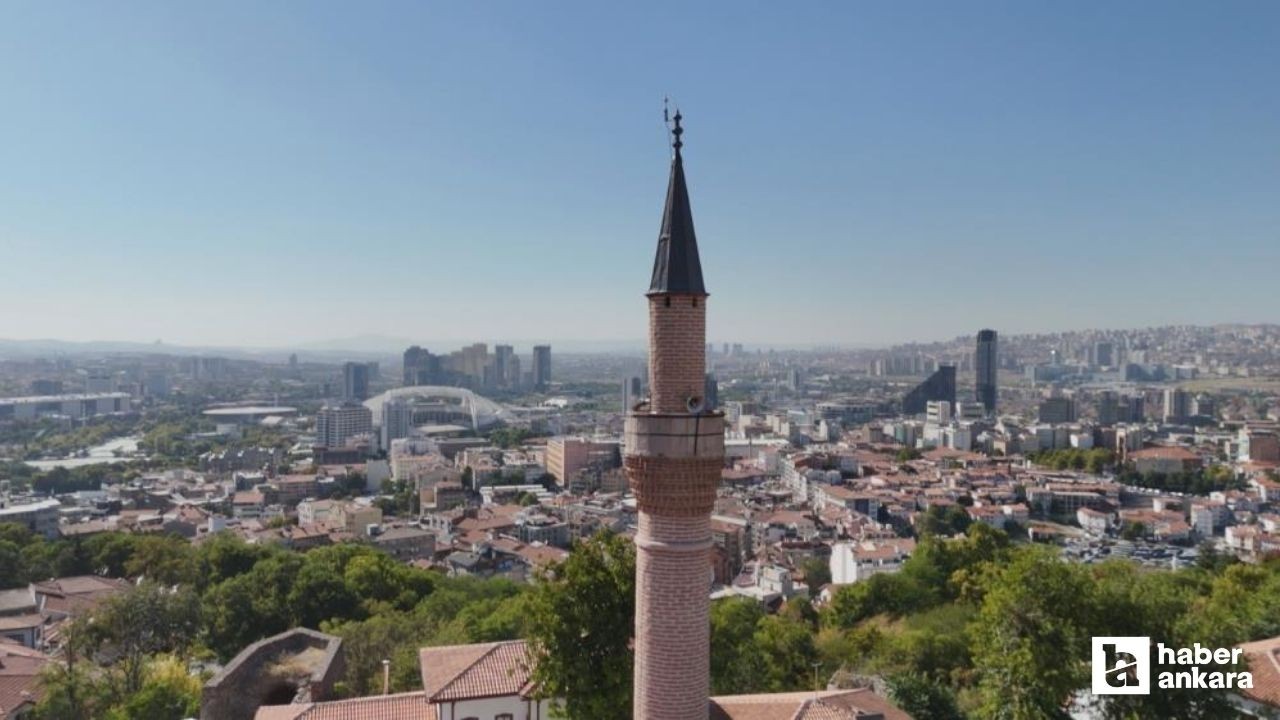 Ankara'nın ilk camisi burası! Selçukluların mirası, hala ayakta