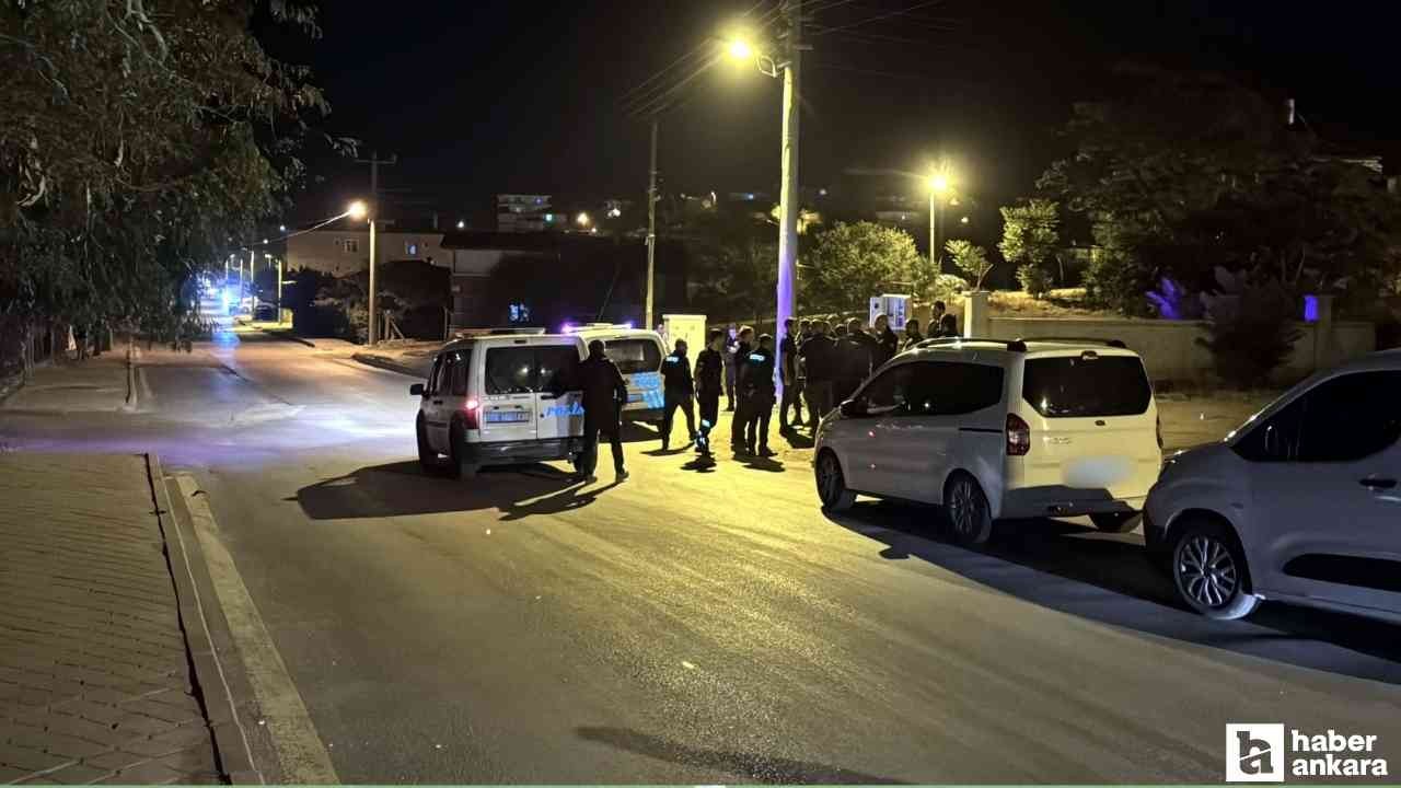 Kırıkkale'deki silahlı kavgada 1 kişi bacağından vuruldu